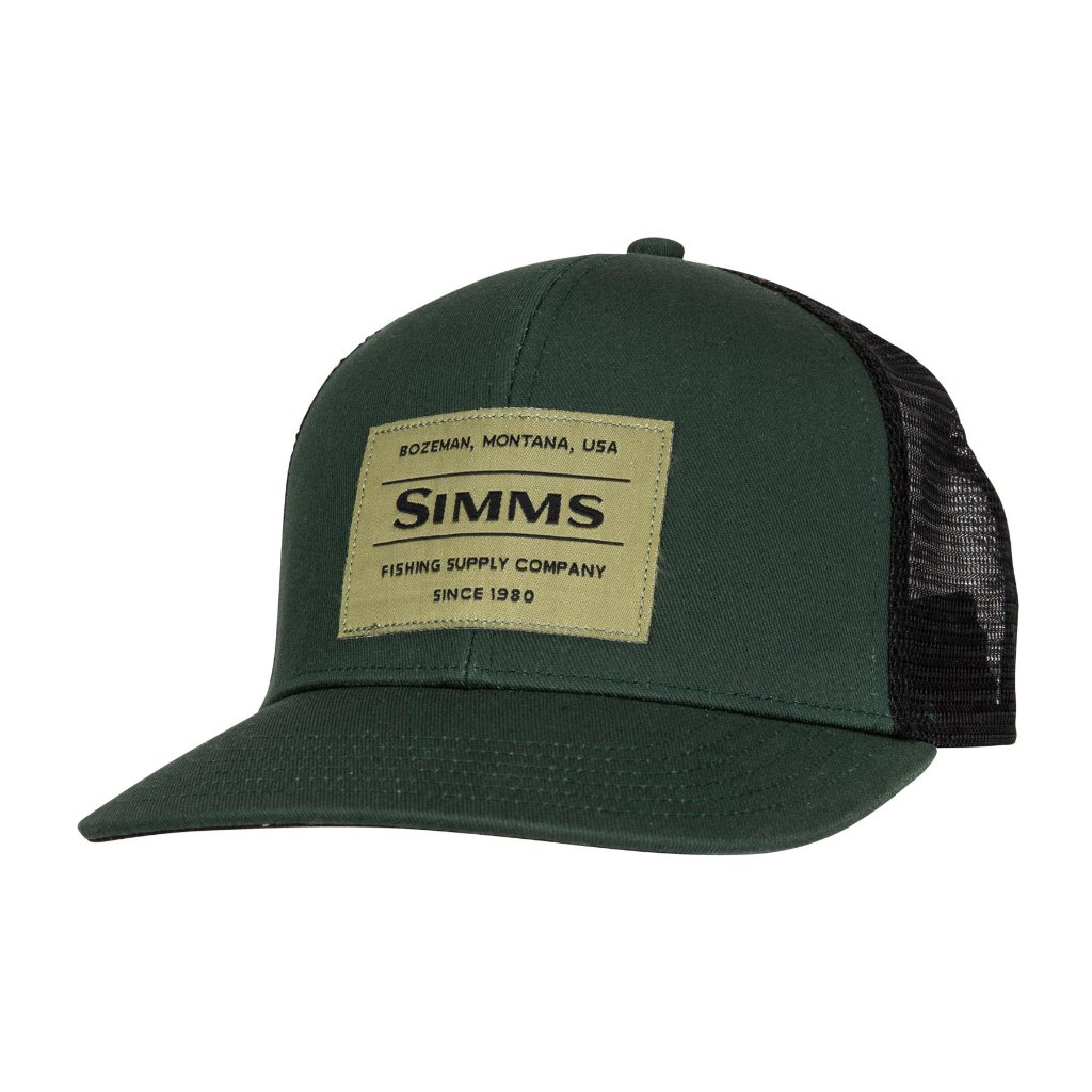 Simms Original Patch Trucker Foliage Nwt